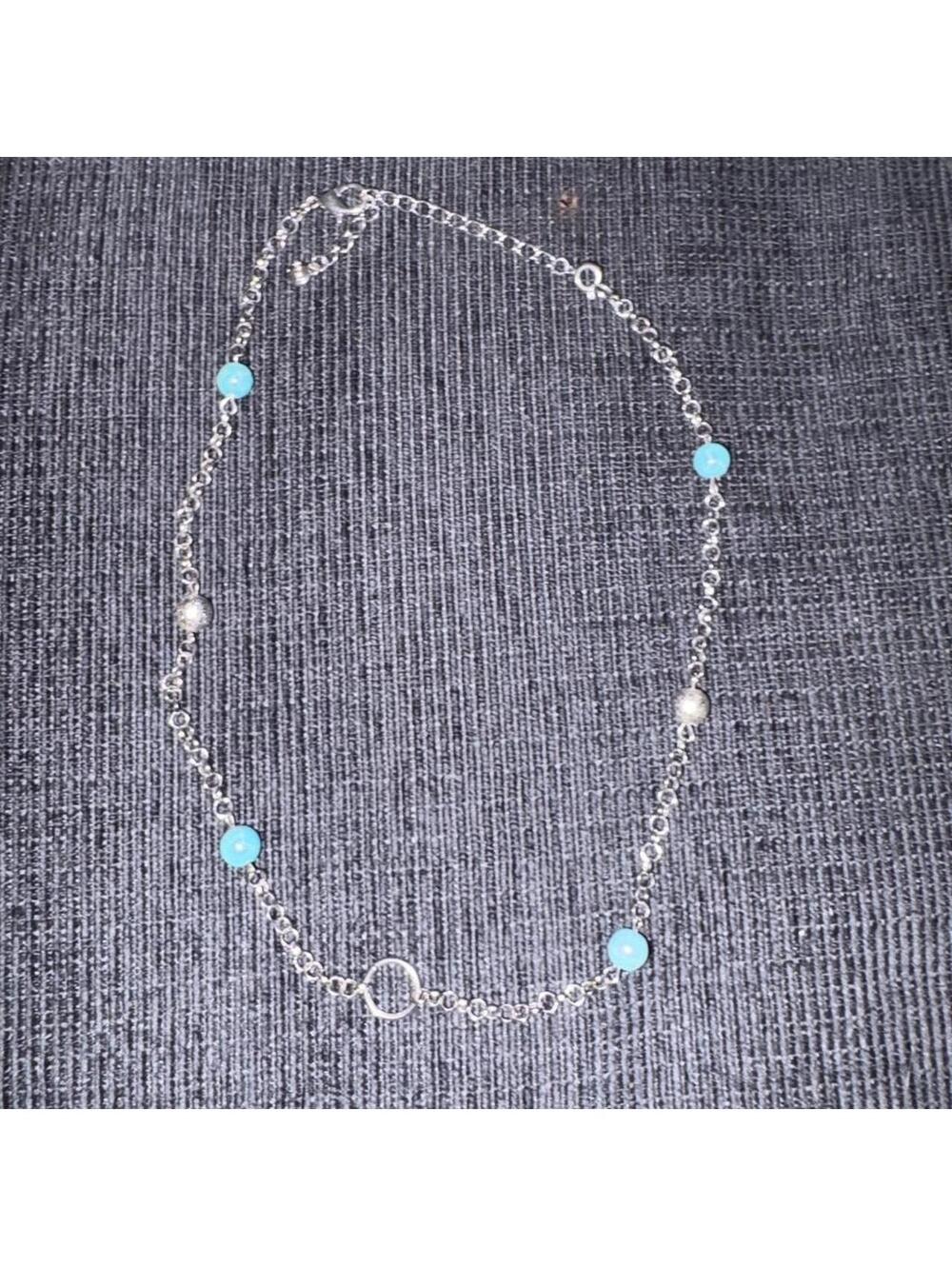 Roman Women's Silver and Blue Jewellery